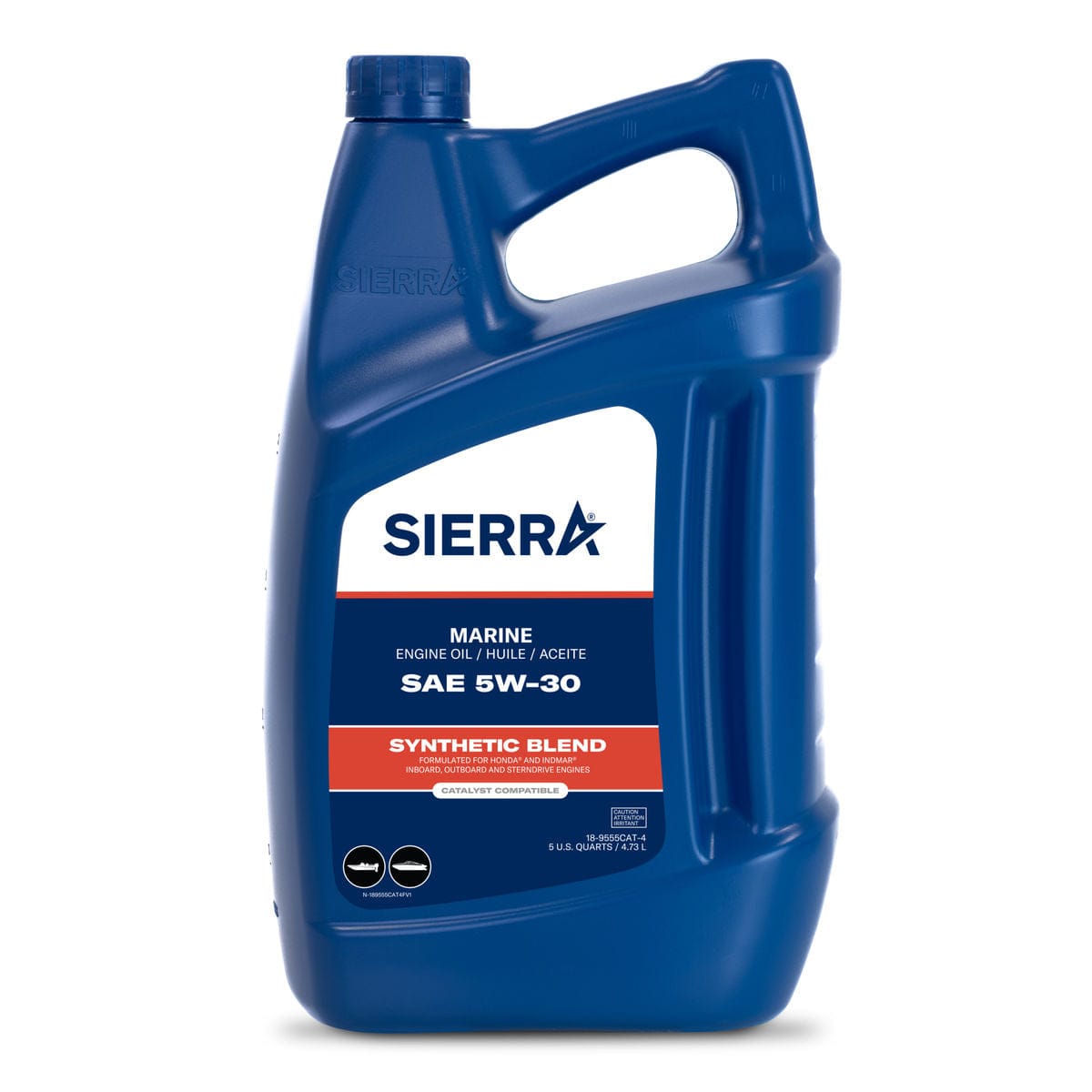 Sierra Qualifies for Free Shipping Sierra 5W-30 Semi-Synthetic Oil 5-Quart #18-9555CAT-4
