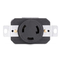 Sierra Qualifies for Free Shipping Sierra Locking Receptacle 30A 125V L5-30R Black #AC12530