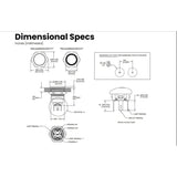 Sierra Qualifies for Free Shipping Sierra Push Button Switch Red Halo 20a #AV10100R