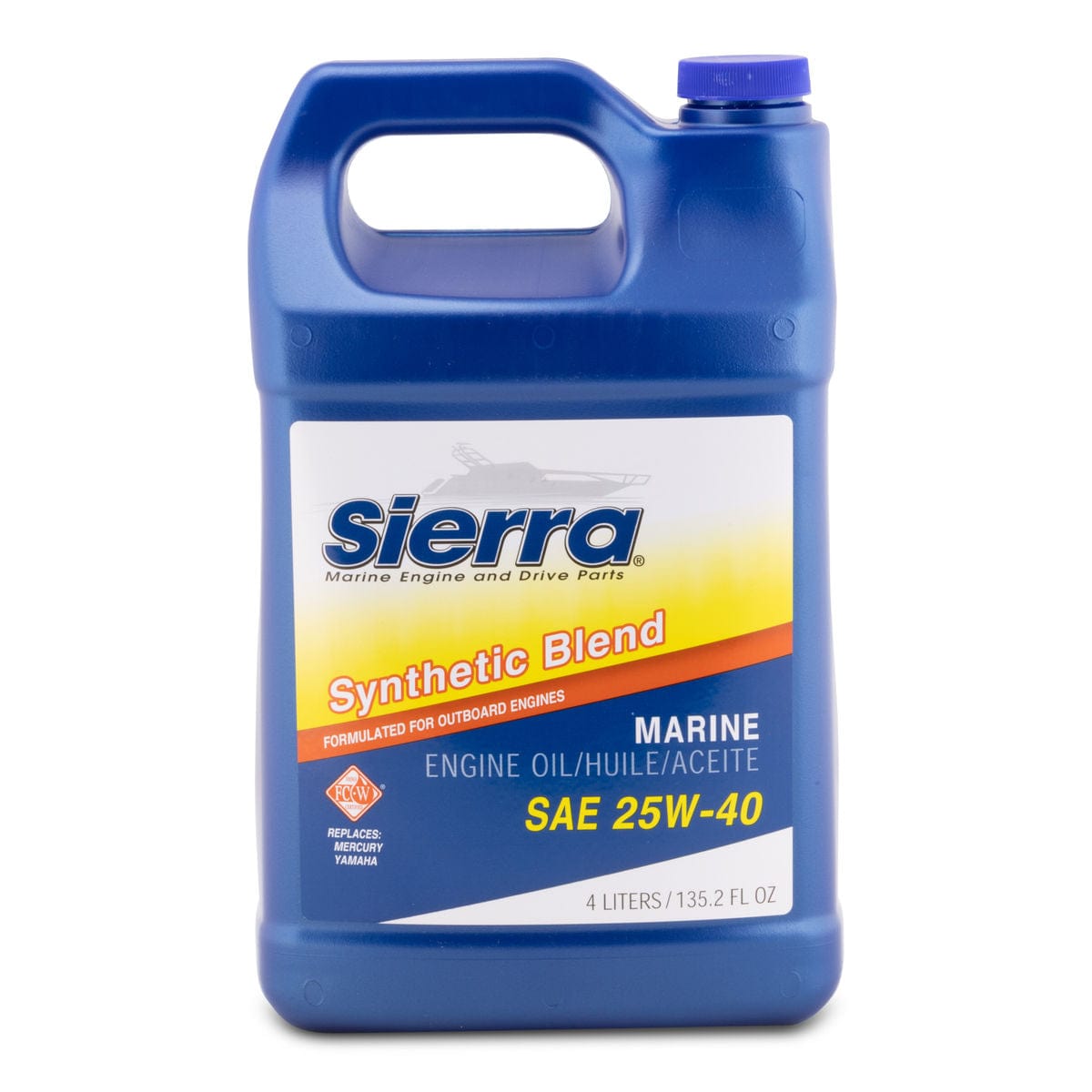 Sierra Not Qualified for Free Shipping Sierra Synthetic Blend Mercruiser Sterndrive Engine Oil 4 Liter #18-9440-3