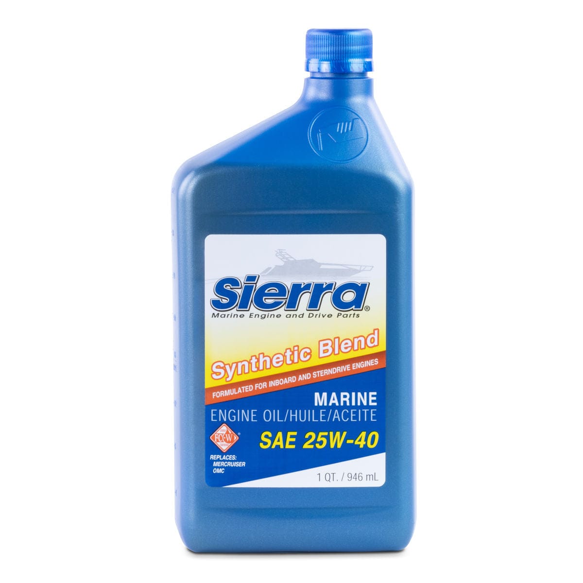 Sierra Qualifies for Free Shipping Sierra Synthetic Blend Mercruiser Sterndrive Engine Oil Quart #18-9440-2