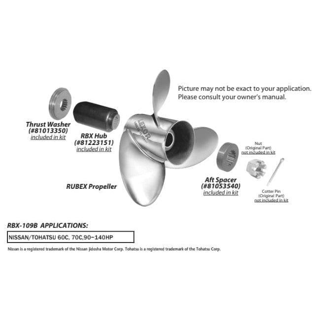 Solas Qualifies for Free Shipping Solas Hub Kit Tohatsu/Nissan 90-140 Bronze #RBX-109B