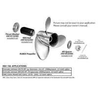 Solas Qualifies for Free Shipping Solas/Rubex Hub Kit Johnson/Evinrude/BRP/Cobra V4/Grcs #RBX-106