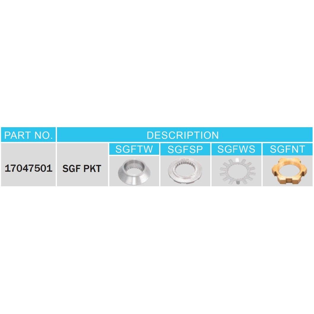 Solas Not Qualified for Free Shipping Solas SGF-PKT Suzuki Dual Hardware Kit Front #17047501