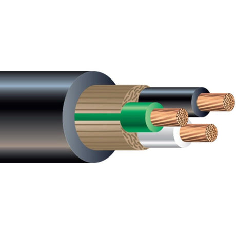 Southwire Not Qualified for Free Shipping Southwire 6/4 Round Black 50' Roll #56004206-50