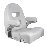 Springfield Not Qualified for Free Shipping Springfield Center Console Helm Flip-Up White #1042035-W