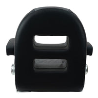 Springfield Not Qualified for Free Shipping Springfield Console Helm Seat Flip-Up with Bolster Black/Gray #1042035-BLK