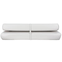 Springfield Not Qualified for Free Shipping Springfield Double Wide Folding Seat White #1042039