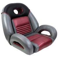 Springfield Not Qualified for Free Shipping Springfield Pro Fishing Speed Seat Charcoal/Burgundy/Black #1040940-02