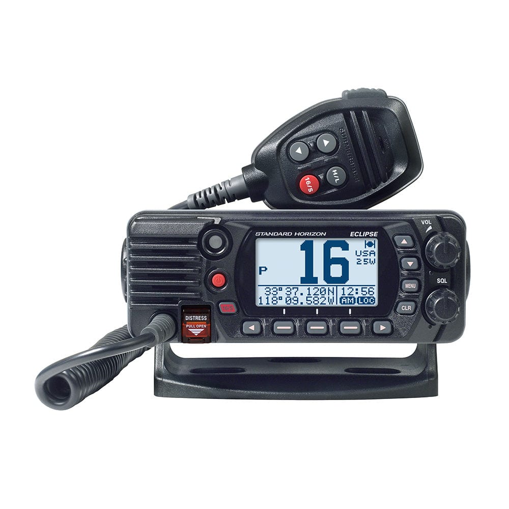Standard Horizon Qualifies for Free Shipping Standard Horizon 25w Fixed Mount VHF Black #GX1410B