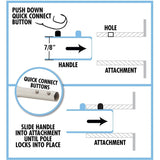 Star Brite Qualifies for Free Shipping Star brite Big Boat Hook & Extending 10' Handle #040055