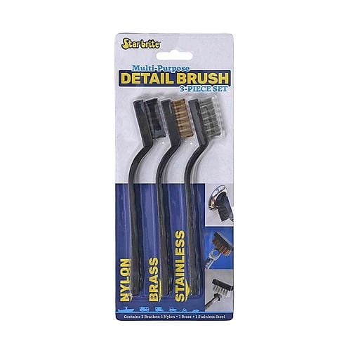 Star brite Qualifies for Free Shipping Star brite Detail Brush 3-pk #40073