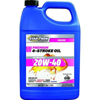 Star brite Qualifies for Free Shipping Star brite StarTron 20W40 Premium Engine Oil 4-Stroke Oil Gallon #029800N
