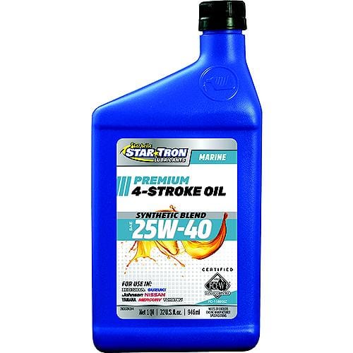 Star brite Qualifies for Free Shipping Star brite StarTron Outboard Oil 25W40 32 oz #028332P