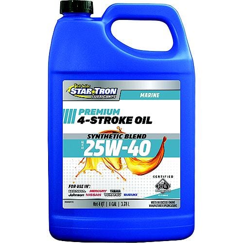 Star brite Qualifies for Free Shipping Star brite StarTron Outboard Oil 25W40 Gallon #028300N