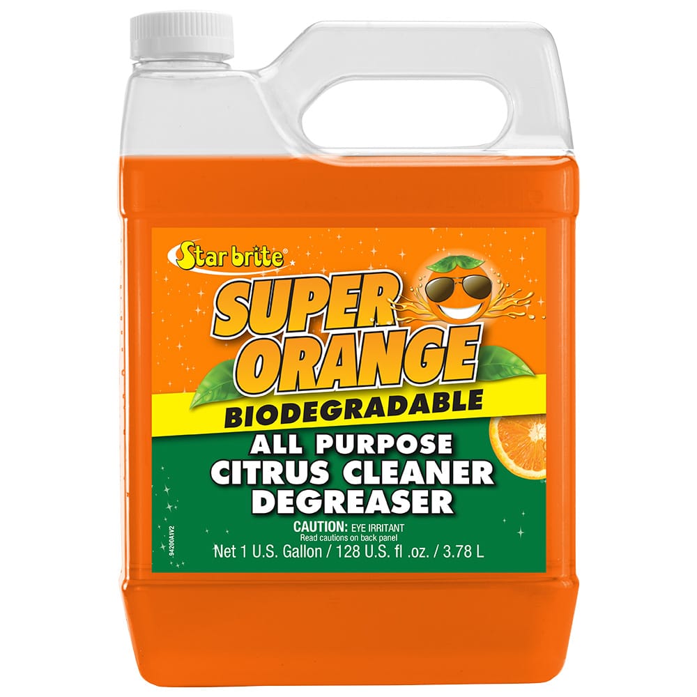 Star brite Not Qualified for Free Shipping Star Brite Super Orange All-Purpose Citrus Cleaner Gallon #094200