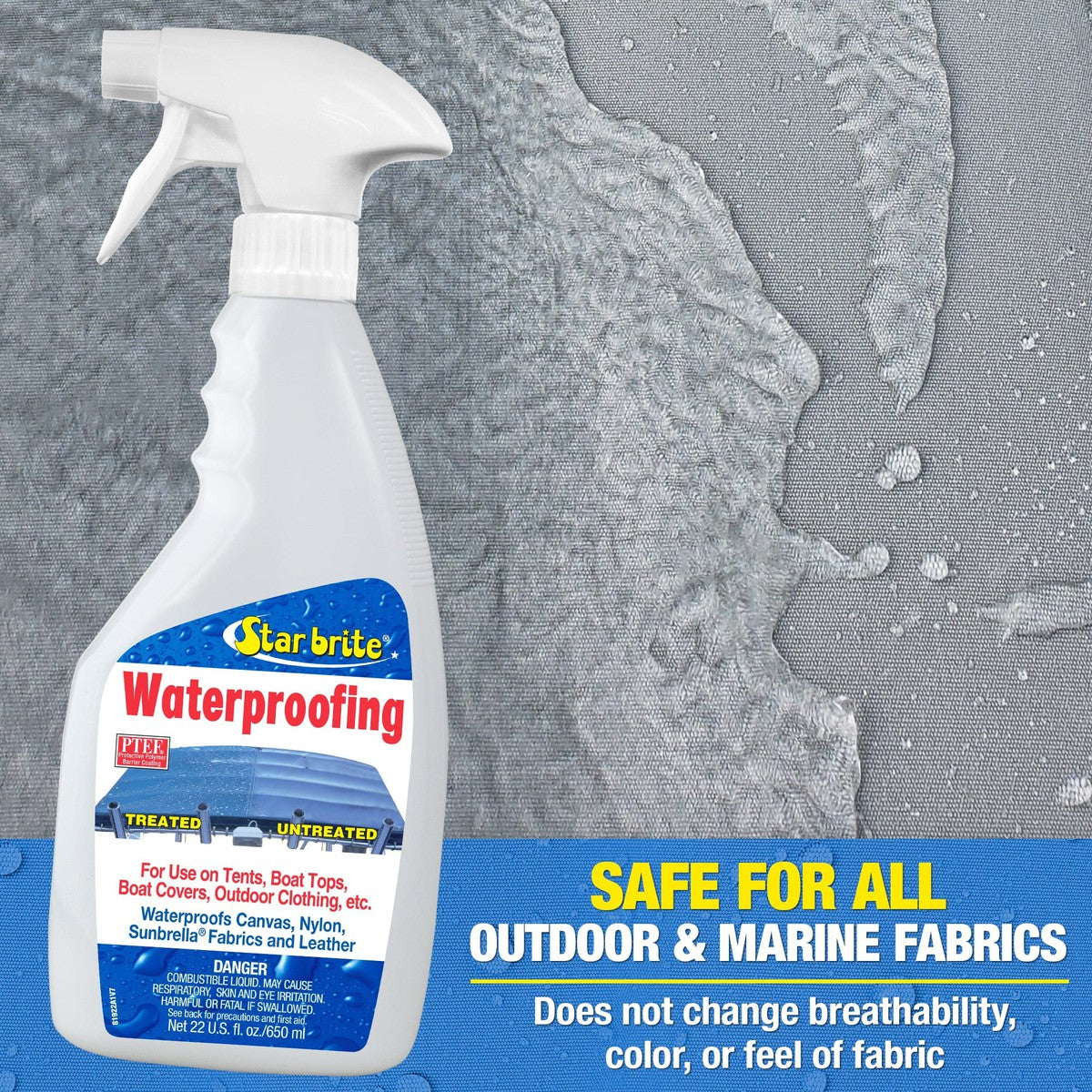 Star brite Qualifies for Free Shipping Star brite Waterproofing Fabric Treatment 22 oz #81922X