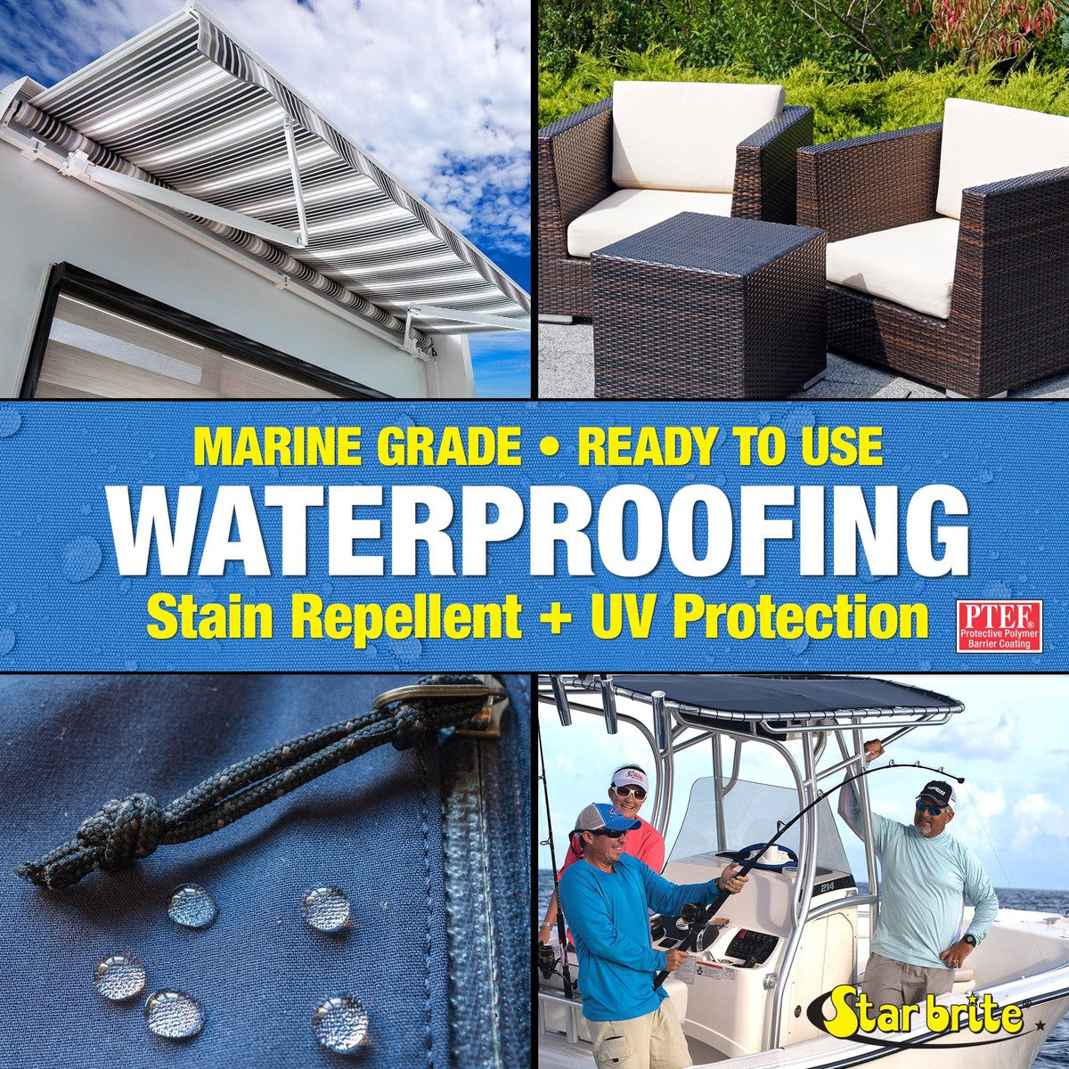 Star brite Qualifies for Free Shipping Star brite Waterproofing Fabric Treatment 64 oz #81964X