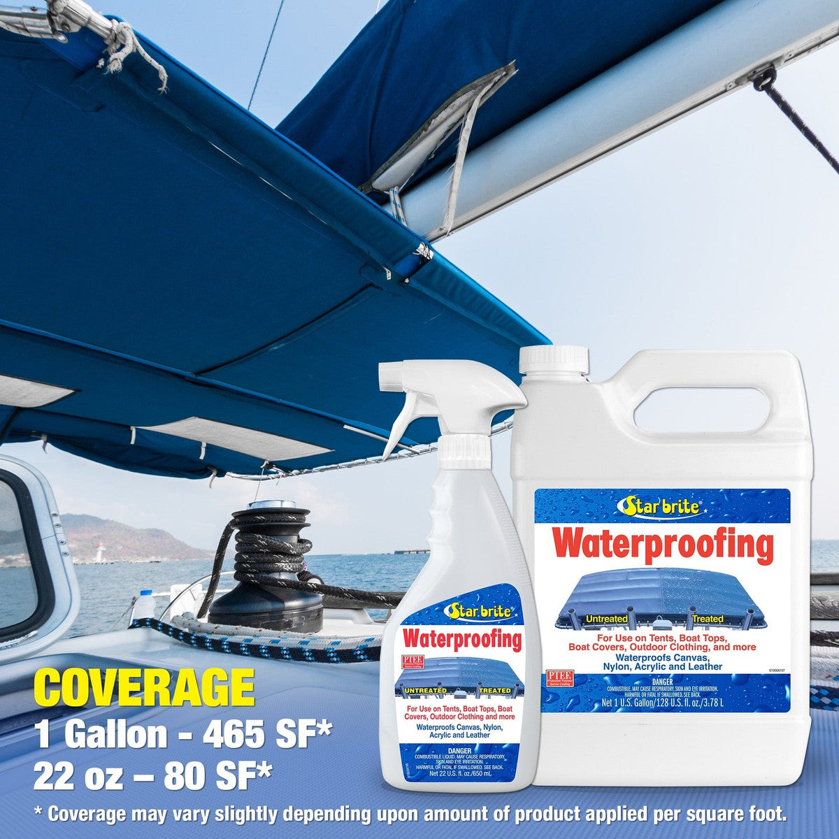 Star brite Qualifies for Free Shipping Star brite Waterproofing Fabric Treatment 64 oz #81964X