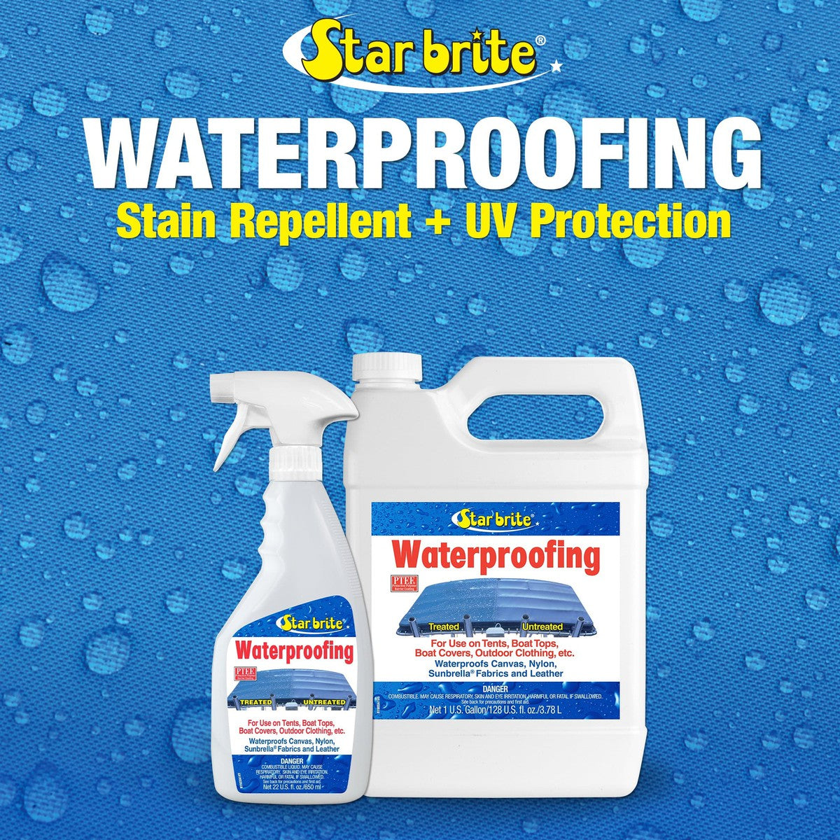 Star brite Qualifies for Free Shipping Star brite Waterproofing Fabric Treatment 64 oz #81964X