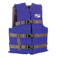 Stearns Qualifies for Free Shipping Stearns Adult Universal Poly Life Jacket Blue #2158937
