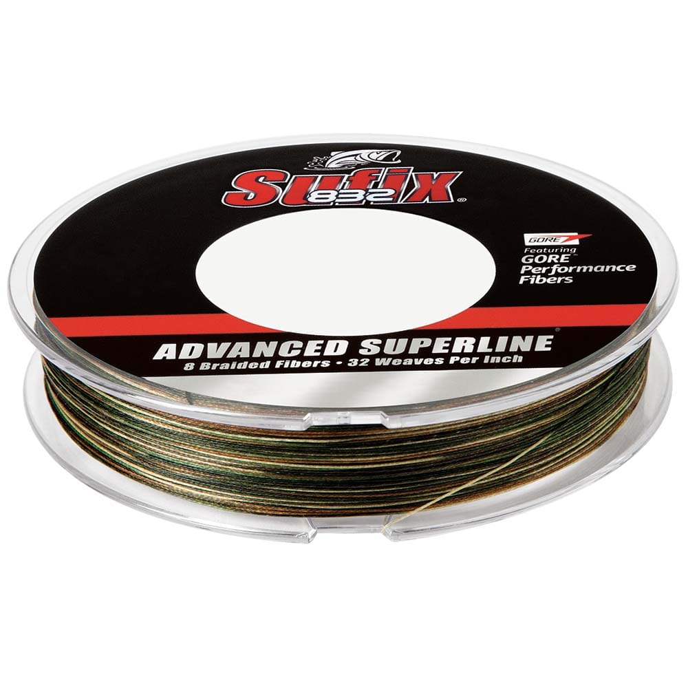 Sufix Qualifies for Free Shipping Sufix 832 Braid 20 lb Camo 150 Yards #660-020CA