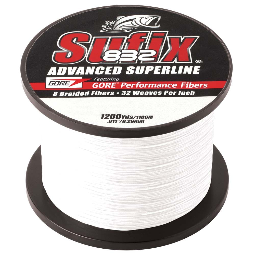 Sufix Not Qualified for Free Shipping Sufix 832 Braid 6 lb Ghost 1200 Yards #660-306GH