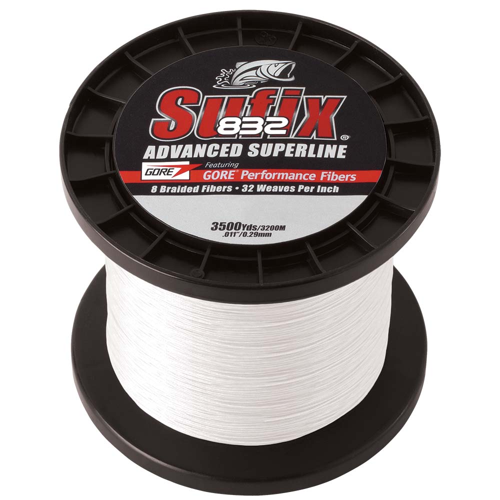 Sufix Not Qualified for Free Shipping Sufix 832 Braid 6 lb Ghost 3500 Yards #660-406GH