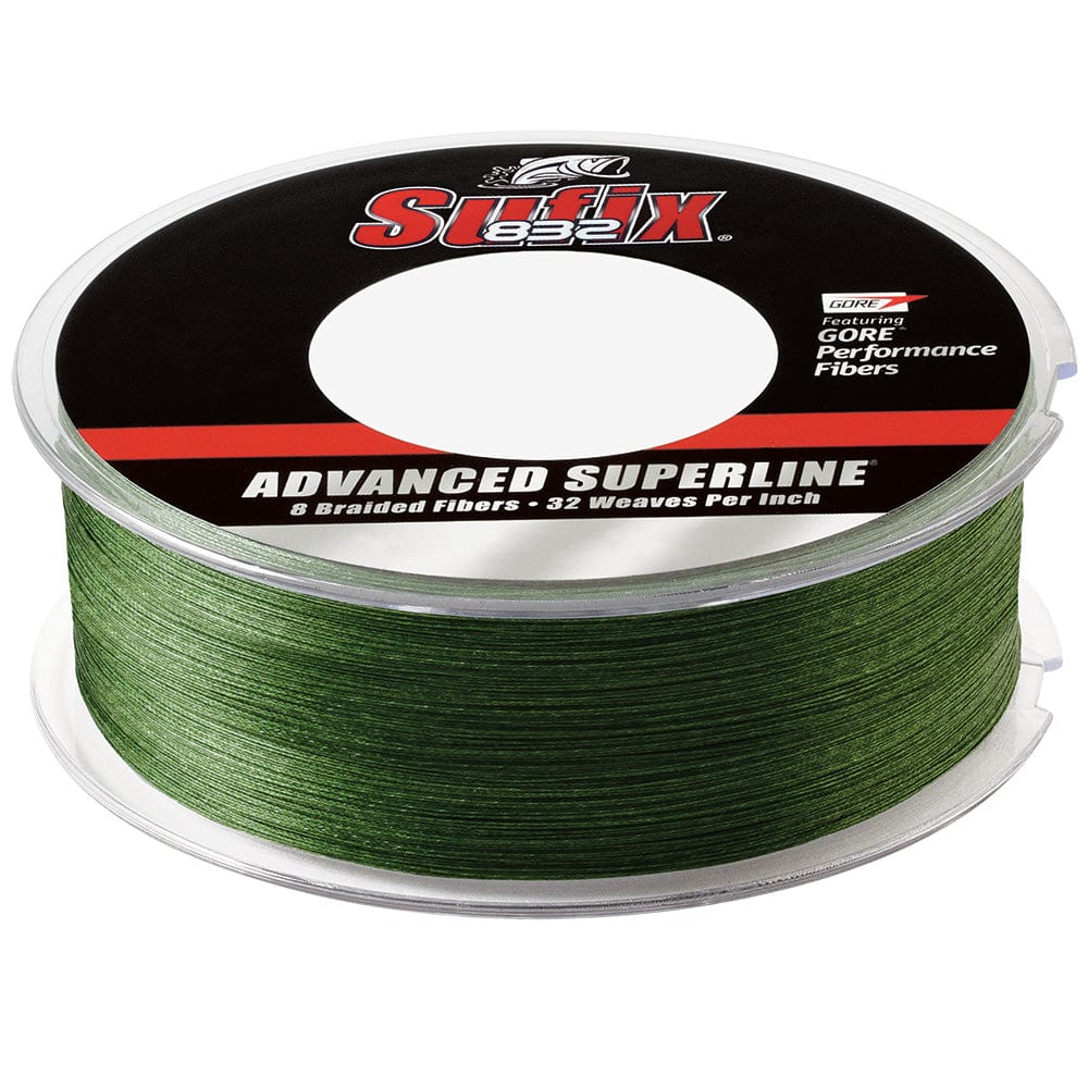 Sufix Qualifies for Free Shipping Sufix 832 Braid 65 lb Low-Vis Green 600 Yards #660-265G