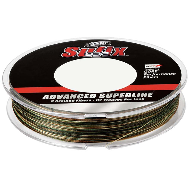 Sufix Qualifies for Free Shipping Sufix 832 Braid 8 lb Camo 150 Yards #660-008CA