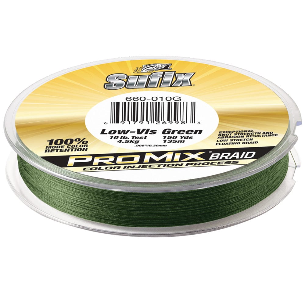 Sufix Qualifies for Free Shipping Sufix Promix Braid 50 lb Green 150 Yards #630-050G
