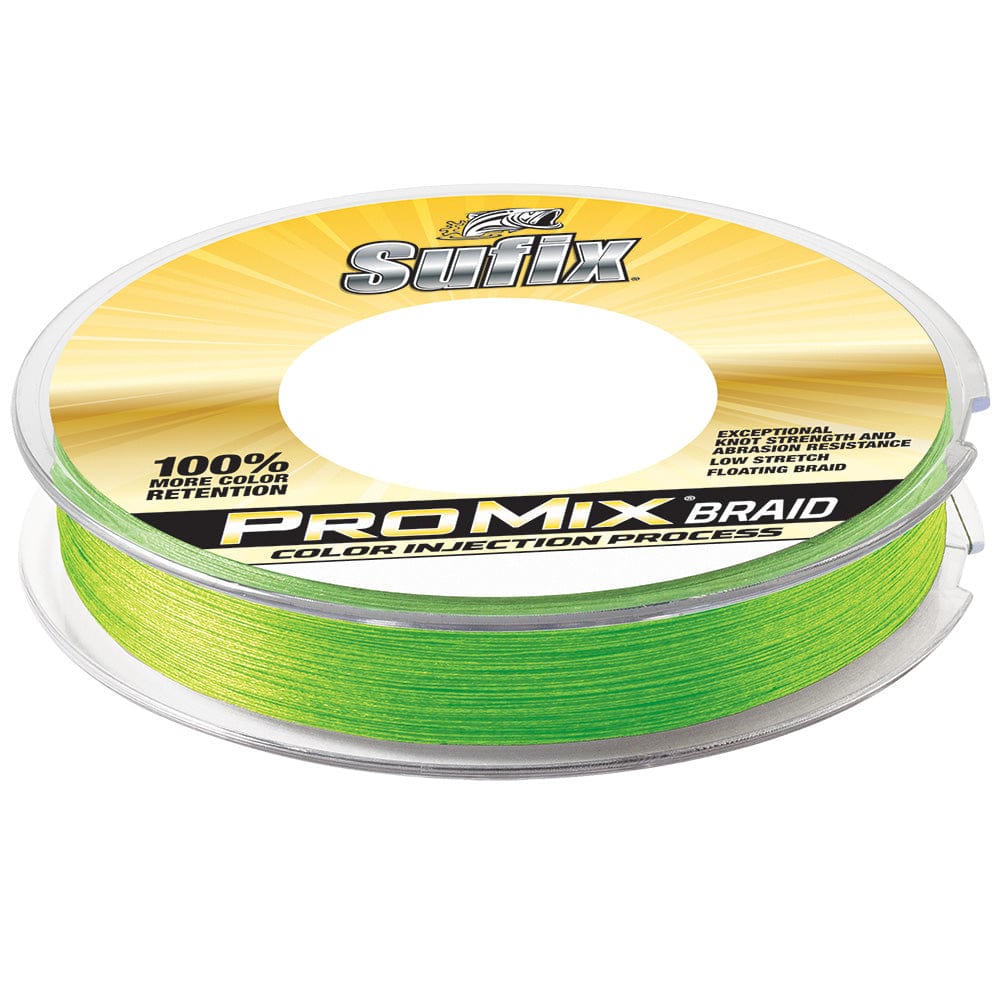 Sufix Qualifies for Free Shipping Sufix Promix Braid 65 lb 300 Yards Neon Lime #630-165L