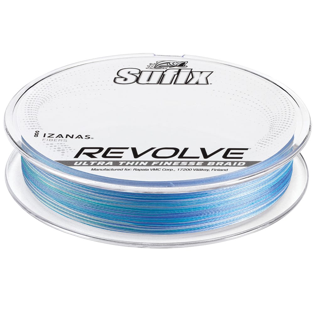 Sufix Qualifies for Free Shipping Sufix Revolve Braid 4 lb Coastal Camo 200 Yards #691-504CC