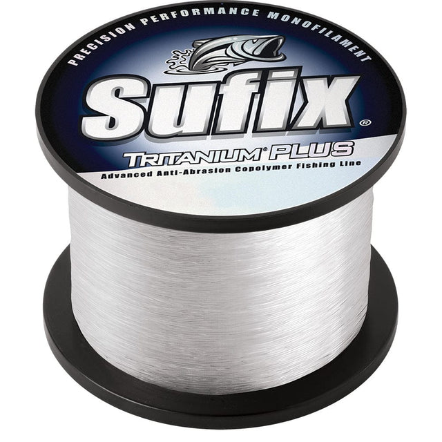 Sufix Qualifies for Free Shipping Sufix Tritanium Plus 17 lb Clear 840 Yards #696-117