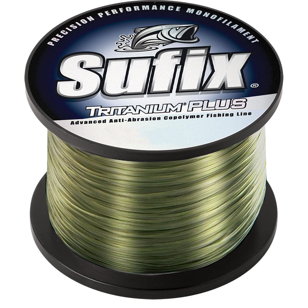 Sufix Qualifies for Free Shipping Sufix Tritanium Plus 40 lb Dark Green 370 Yards #696-140G