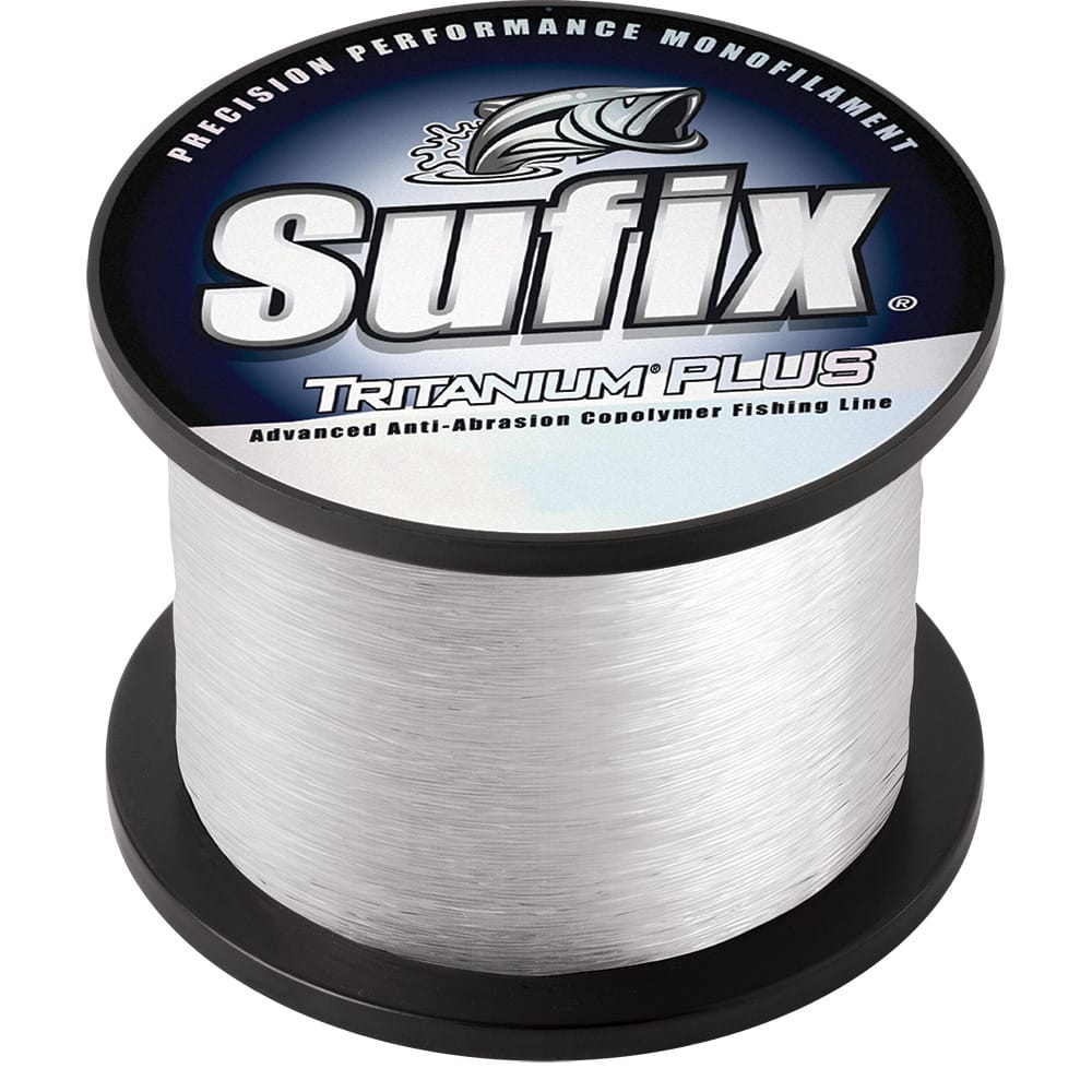 Sufix Not Qualified for Free Shipping Sufix Tritanium Plus 50 lb Clear 315 Yards #696-150