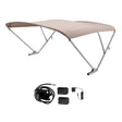 SureShade Not Qualified for Free Shipping Sureshade Battery Powered Bimini Clear Anodized Frame #2021133088