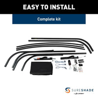 SureShade Not Qualified for Free Shipping SureShade Power Arm Deluxe Black & Navy Canvas #2024050707