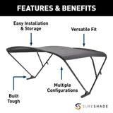 SureShade Not Qualified for Free Shipping SureShade Power Arm Deluxe Black & Navy Canvas #2024050707