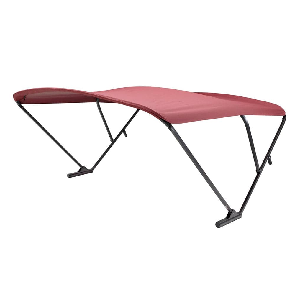 SureShade Not Qualified for Free Shipping Sureshade Power Bimini Black Anodized Frame Burgandy Fabric #2020000306