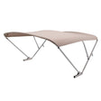 SureShade Oversized - Not Qualified for Free Shipping Sureshade Power Bimini Clear Anodized Frame Beige Fabric #2024050709