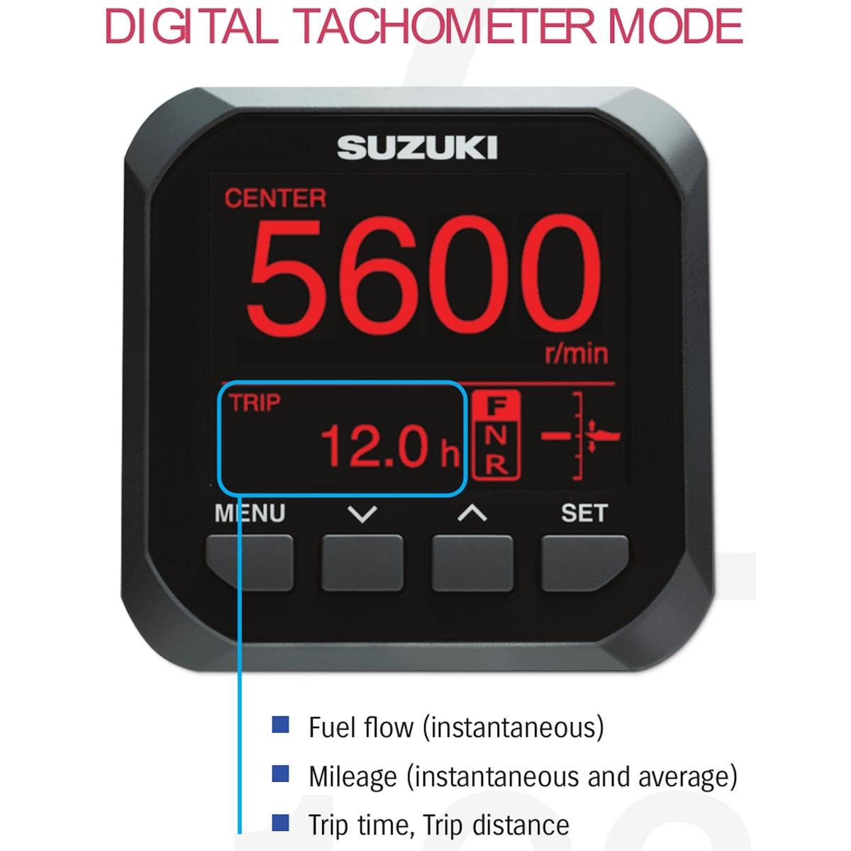 Suzuki Marine Qualifies for Free Shipping Suzuki Marine Single Multi-Function Guage #34011-96L45