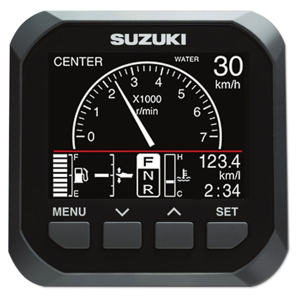 Suzuki Marine Qualifies for Free Shipping Suzuki Marine Single Multi-Function Guage #34011-96L45