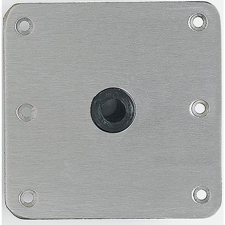 Swivl-Eze Qualifies for Free Shipping Swivl-Eze Base Plate SS Satin Finish Steel Lip Tube 7" x 7" #6773