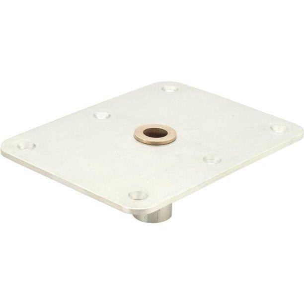 Swivl-Eze Qualifies for Free Shipping Swivl-Eze Base Plate Zinc Plated Steel 6" x 8" Threaded #6682-T