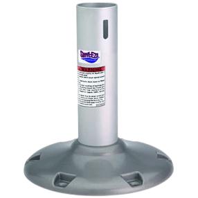 Swivl-Eze Qualifies for Free Shipping Swivl-Eze Bell Ped 2-3/8" Pedestal Only Satin Finish #238914-1