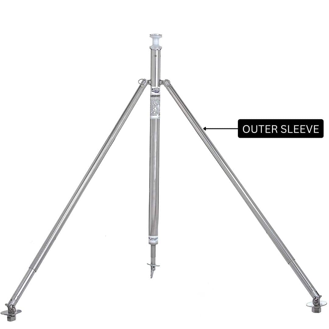 Swivl-Eze Qualifies for Free Shipping Swivl-Eze Outer Brace Stainless 1" x 31" #996