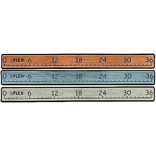 Syntec Qualifies for Free Shipping Syntec Ruler Brown/Black 38" x 3.75" #RULER-BRBL-PS