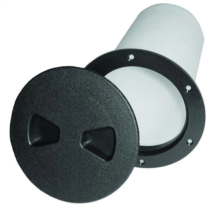 T-H Marine Qualifies for Free Shipping T-H Marine 8" Versa Tube with Black Dock Plate #VT-8-1-DP