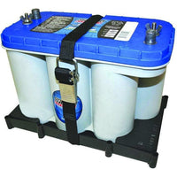 T-H Marine Qualifies for Free Shipping T-H Marine Battery Tray with SS Buckle Optima #NBH31-SSCOPT